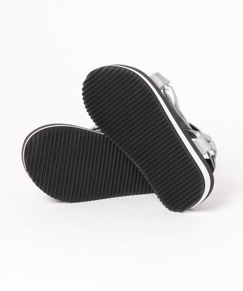 DISCOAT（ディスコート）の「【キッズ】スポーツバンドサンダル（サンダル・キッズ・ブラック/ピンク/シルバー・18cm/20/19）」の4枚目の写真