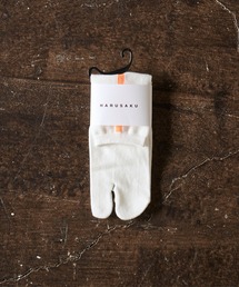 HARUSAKU（ハルサク）の「HARUSAKU / 足袋 Single Back Line Half Socks:ハルサクタビシングルバックラインハーフソックス（ソックス/靴下）」
