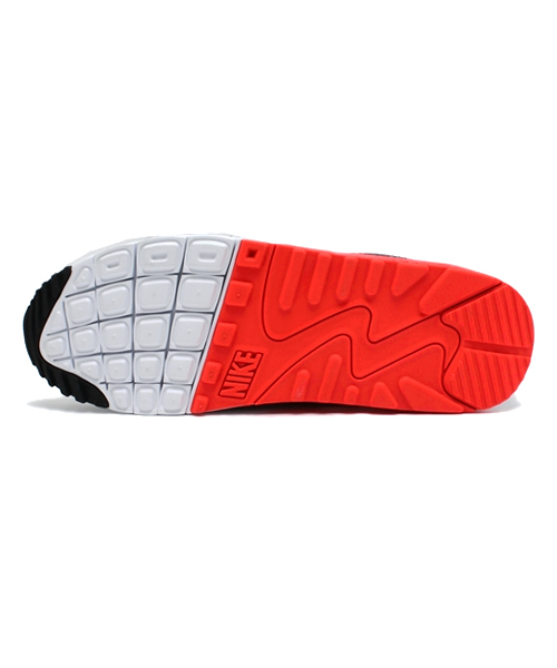 And A(アンドエー)の「NIKE AIR MAX 90 JCRD(スニーカー・メンズ・グレー/レッド/ブルー・28.0cm/26.0cm/27.0cm)」の6枚目の写真