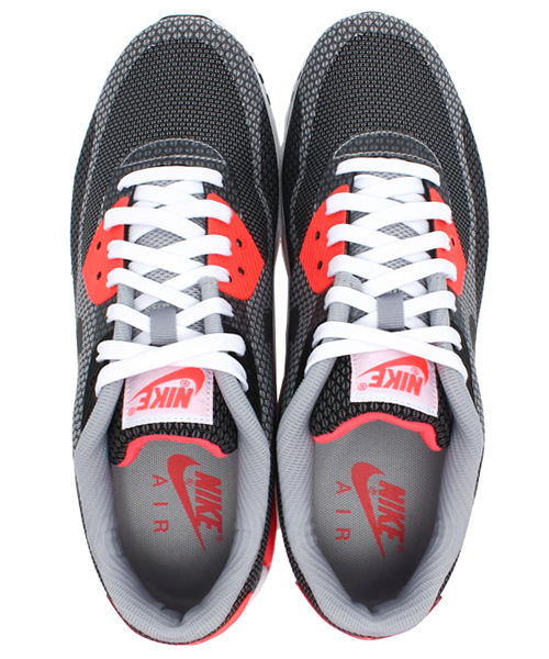 And A(アンドエー)の「NIKE AIR MAX 90 JCRD(スニーカー・メンズ・グレー/レッド/ブルー・28.0cm/26.0cm/27.0cm)」の4枚目の写真
