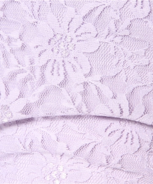 WEGO（ウィゴー）の「WEGO/レースハイネックノースリーブTシャツ（Tシャツ/カットソー・レディース・オフホワイト/ブラック/ライトパープル/ライトイエロー・FREE）」の10枚目の写真