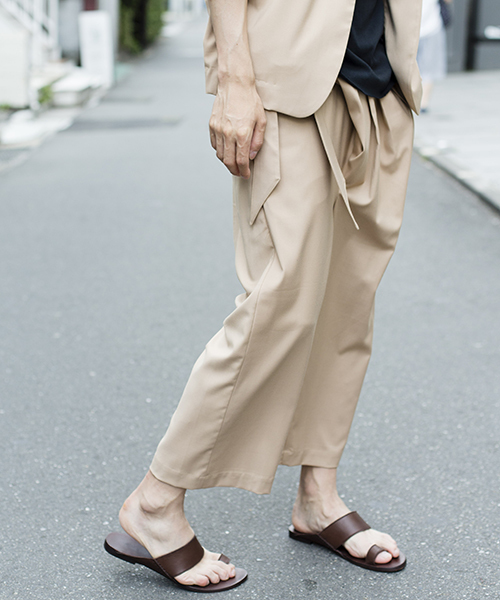 NO ID.（ノーアイディ）の「mp7271-TRｽﾄﾚｯﾁﾗｯﾌﾟﾊﾞｷﾞｰﾄﾗｳｻﾞｰｽﾞﾊﾟﾝﾂ（その他パンツ・メンズ・ライトベージュ/ブルー/ブラック・1/2）」の20枚目の写真