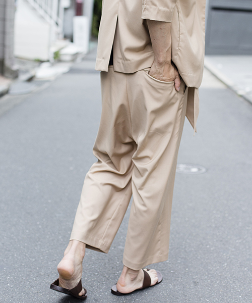 NO ID.（ノーアイディ）の「mp7271-TRｽﾄﾚｯﾁﾗｯﾌﾟﾊﾞｷﾞｰﾄﾗｳｻﾞｰｽﾞﾊﾟﾝﾂ（その他パンツ・メンズ・ライトベージュ/ブルー/ブラック・1/2）」の17枚目の写真