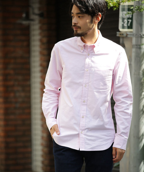 FREAK'S STORE(フリークスストア)の「オックスフォードボタンダウンシャツ(シャツ/ブラウス・メンズ・ホワイト/ネイビー/ブルー/ピンク・マルチサイズ)」の4枚目の写真