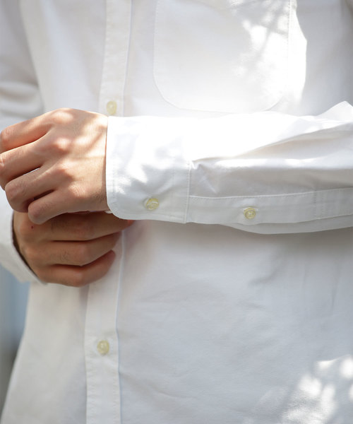 FREAK'S STORE(フリークスストア)の「オックスフォードボタンダウンシャツ(シャツ/ブラウス・メンズ・ホワイト/ネイビー/ブルー/ピンク・マルチサイズ)」の8枚目の写真