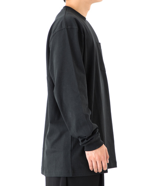 Carhartt（カーハート）の「カーハート 長袖Tシャツ ロンT WORKWEAR POCKET CARHARTT（Tシャツ/カットソー・メンズ・ブラック/ネイビー/ヘザーグレー/チャコールグレー/ダークグリーン/ボルドー/ダークブラウン/ダークカーキ/ホワイト・MEDIUM/LARGE/X-LARGE/SMALL）」の18枚目の写真