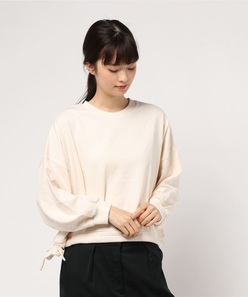 LOWRYS FARM(ローリーズファーム)の「キモウドロストプルオーバー 853799(Tシャツ/カットソー・レディース・アイボリー/ブラック/ブラウン・FREE)」の11枚目の写真