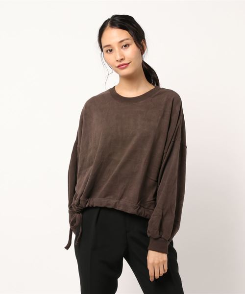 LOWRYS FARM(ローリーズファーム)の「キモウドロストプルオーバー 853799(Tシャツ/カットソー・レディース・アイボリー/ブラック/ブラウン・FREE)」の13枚目の写真