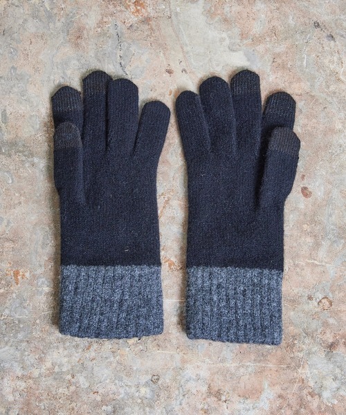 EVOLG(エヴォログ)の「EVOLG エヴォログ:MINOS タスマニアウール ニットグローブ メンズ レディース ユニセックス手袋(手袋・レディース・ブラウン/レッド/グレー/ブラック/オフホワイト/サックスブルー/ネイビー・FREE)」の14枚目の写真