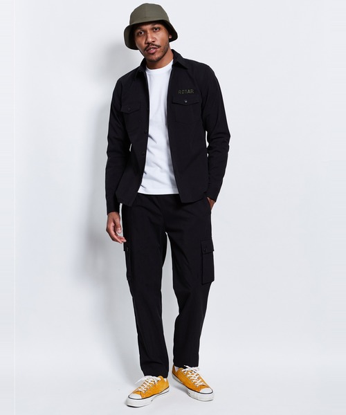 イージー ナイロン イージー カーゴパンツ カーゴパンツ Rotar ローター のファッション Cargo パンツ コットン Pants Easy コットン C N