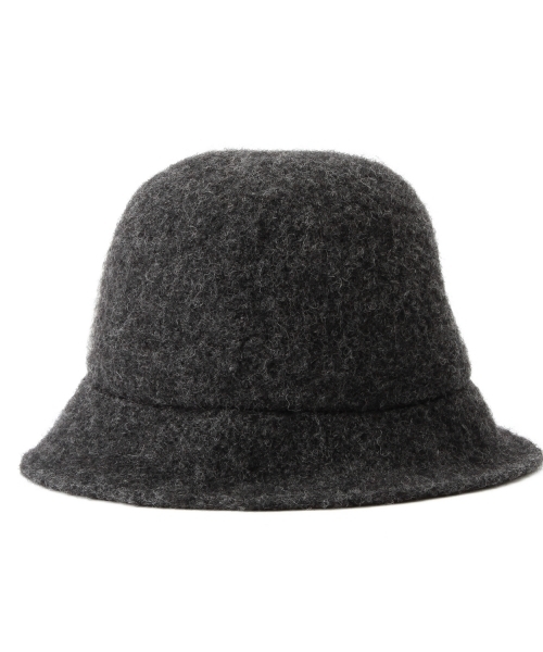 BEAMS BOY(ビームスボーイ)の「Cableami×BEAMS BOY / 圧縮ウール ロゴハット(ハット・レディース・グレー/ネイビー・ONE SIZE)」の18枚目の写真