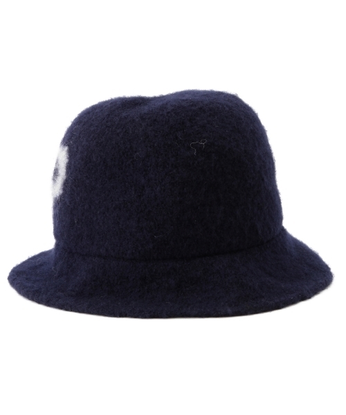 BEAMS BOY(ビームスボーイ)の「Cableami×BEAMS BOY / 圧縮ウール ロゴハット(ハット・レディース・グレー/ネイビー・ONE SIZE)」の12枚目の写真