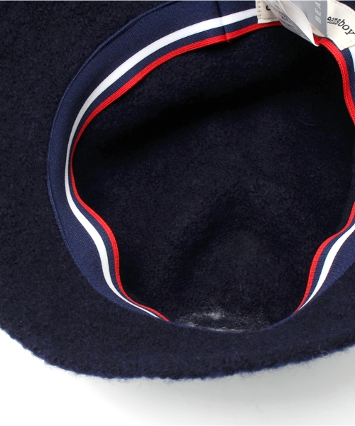 BEAMS BOY(ビームスボーイ)の「Cableami×BEAMS BOY / 圧縮ウール ロゴハット(ハット・レディース・グレー/ネイビー・ONE SIZE)」の6枚目の写真