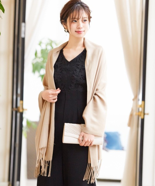 ヒロミページ・CHANELノベルティ大判ストール CHANEL シャネル マフラー AAA632 B18758 レディース カシミヤ