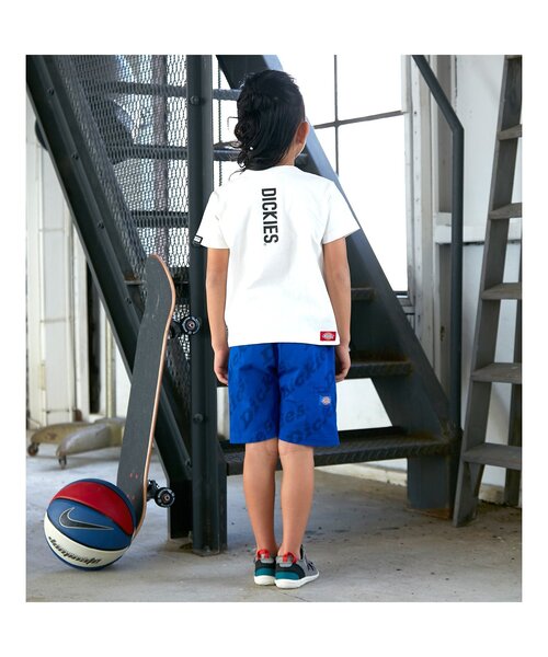 Dickies(ディッキーズ)の「/Dickies(ディッキーズ) 総柄ハーフパンツ 5分丈(その他パンツ・キッズ・チャコール/ブルー/ベージュ・130/80/90/100/110/120/140/95)」の12枚目の写真