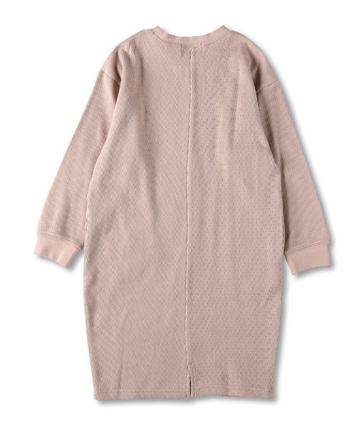 RADCHAP（ラッドチャップ）の「たてロゴ長袖ワンピース（ワンピース・キッズ・ピンク/チャコールグレー・130cm/150cm/120cm/100cm/110cm/140cm/90cm）」の10枚目の写真