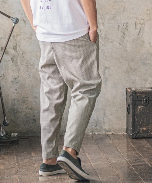 CAMBIO(�J���r�I)��mp8085-Gun club Tuck Wide Tapered Pants �p���c(�p���c)