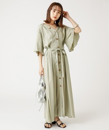 mystic | タックフレアワンピ(ワンピース)