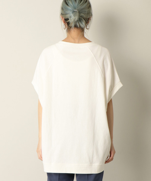 notch.(ノッチ)の「ラグランTシャツ(Tシャツ/カットソー・レディース・オリーブ/ライトグレー/ブラック/オフホワイト・M)」の21枚目の写真