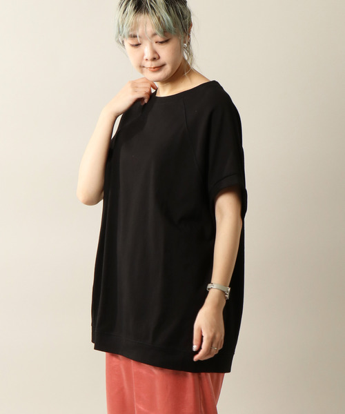 notch.(ノッチ)の「ラグランTシャツ(Tシャツ/カットソー・レディース・オリーブ/ライトグレー/ブラック/オフホワイト・M)」の15枚目の写真
