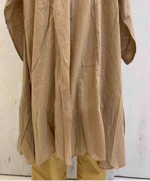 rovtski（ロフトスキー）の「ﾌﾚｱｵｰﾊﾞｰｼｬﾂ913803NO02（シャツ/ブラウス・レディース・ブルー/グリーン/ブラック/ライトグレー/チャコールグレー/ベージュ/ネイビー・FREE）」の20枚目の写真