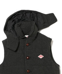 DANTON BEAMS コラボ　ウールモッサ　ダウン　ベスト　ダントン DANTON（ダントン）の「DANTON × BEAMS / 別注 ウールモッサ