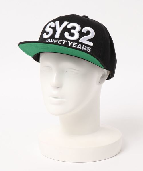 SY32 by SWEET YEARS（エスワイサーティトゥバイスィートイヤーズ）の「《SY32 by SWEET YEARS》3D LOGO SNAPBACK CAP（キャップ・レディース・ブラック/ブラック系その他/グレー/ネイビー・FREE）」の8枚目の写真