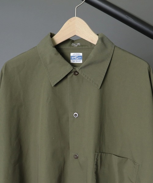 ARMY TWILL(アーミーツイル)の「【 ARMY TWILL / アーミーツイル 】 BIG SHIRTS / ビッグシャツ(シャツ/ブラウス・メンズ・ベージュ/カーキ/ブラック・LARGE/MEDIUM)」の11枚目の写真