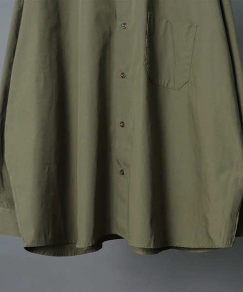 ARMY TWILL(アーミーツイル)の「【 ARMY TWILL / アーミーツイル 】 BIG SHIRTS / ビッグシャツ(シャツ/ブラウス・メンズ・ベージュ/カーキ/ブラック・LARGE/MEDIUM)」の12枚目の写真