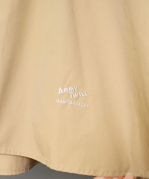 ARMY TWILL(アーミーツイル)の「【 ARMY TWILL / アーミーツイル 】 BIG SHIRTS / ビッグシャツ(シャツ/ブラウス・メンズ・ベージュ/カーキ/ブラック・LARGE/MEDIUM)」の7枚目の写真
