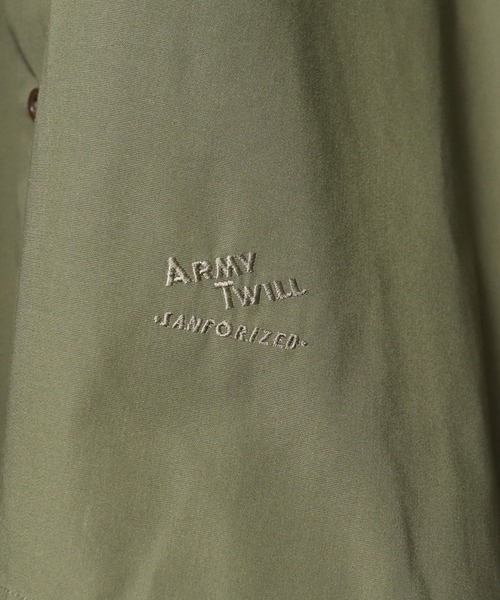 ARMY TWILL(アーミーツイル)の「【 ARMY TWILL / アーミーツイル 】 BIG SHIRTS / ビッグシャツ(シャツ/ブラウス・メンズ・ベージュ/カーキ/ブラック・LARGE/MEDIUM)」の16枚目の写真