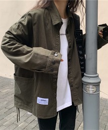 HALEY PESCA | HALEY PESCA/オーバーサイズメンズライクシャツジャケット(シャツ/ブラウス)