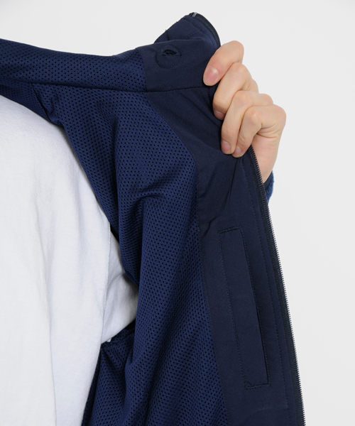 XLARGE（エクストララージ）の「HOODED REFLECTOR JACKET（ナイロンジャケット・メンズ・ネイビー・X-LARGE/SMALL/MEDIUM/LARGE）」の8枚目の写真