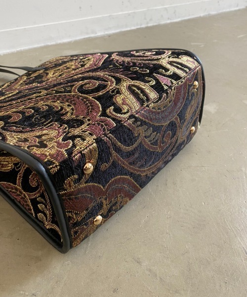 Aunt Marie's（アントマリーズ）の「【A4対応】パイピングジャガードトート/AUNT MARIE'S（トートバッグ・レディース・ブラック/ベージュ/ブラウン・FREE）」の15枚目の写真