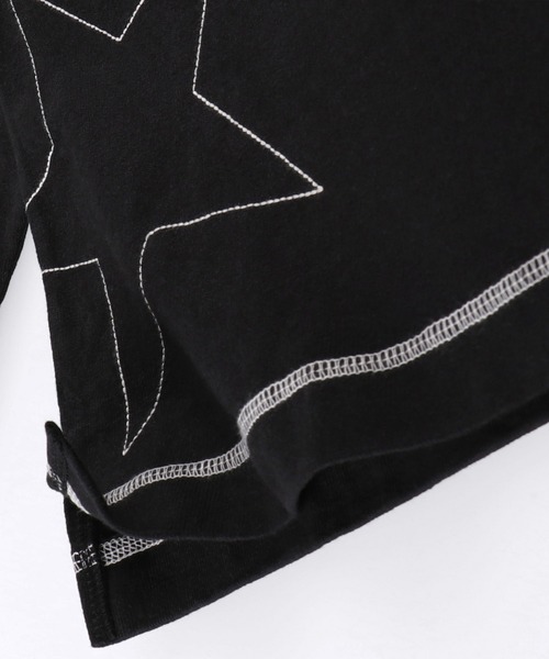 CONVERSE(コンバース)の「【CONVERSE/コンバース】配色ステッチ長袖Tシャツ(Tシャツ/カットソー・キッズ・ブラック/アイボリー・120cm/110cm/130cm/100cm/140cm)」の17枚目の写真