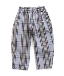 BREEZE | ガーメントダイチェックパンツ 10分丈(その他パンツ)