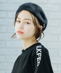 MILKFED. | MILKFED. LOGO BERET(ハンチング/ベレー帽)