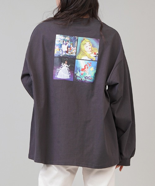 【バックプリント】もののけ姫　Tシャツ　状態良好　ブート　黒　L 和柄ブランド 纏(まとい)｜和柄Tシャツ [レディース半袖],和柄