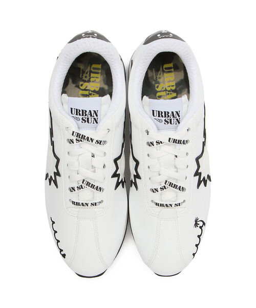URBAN SUN × muta アーバンサン×ムータ コラボスニーカーホワイト URBAN SUN×muta/アーバンサン×ムータ】コラボスニーカー