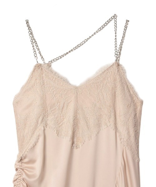 EIMY ISTOIRE(エイミーイストワール)の「チェーンストラップランダムレースワンピース(ワンピース・レディース・ブラック/サックスブルー/アイボリー/ピンクベージュ・FREE)」の22枚目の写真