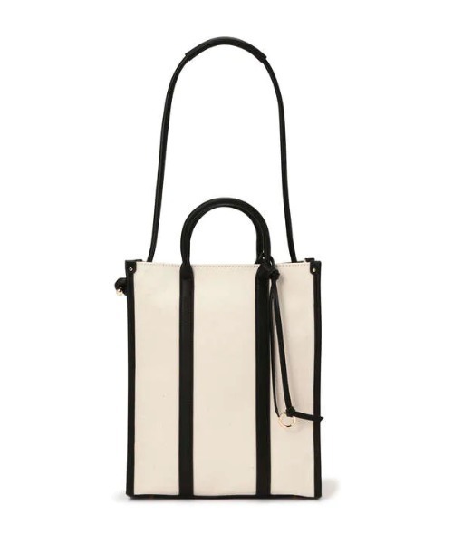 N.（N. Natural Beauty Basic）（エヌエヌナチュラルビューティーベーシック）の「マルチＷＡＹキャンバススクエアトートバッグ（トートバッグ・レディース・ブラック系その他/ブラウン系その他・ﾌﾘ-）」の17枚目の写真