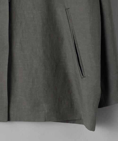 BEAUTY&YOUTH UNITED ARROWS（ビューティーアンドユースユナイテッドアローズ）の「BY ドルマンスリーブジャケット（テーラードジャケット・レディース・ライム/ダークグレー/その他9・SMALL/MEDIUM）」の12枚目の写真