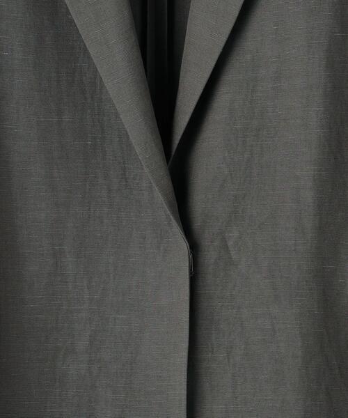 BEAUTY&YOUTH UNITED ARROWS（ビューティーアンドユースユナイテッドアローズ）の「BY ドルマンスリーブジャケット（テーラードジャケット・レディース・ライム/ダークグレー/その他9・SMALL/MEDIUM）」の19枚目の写真