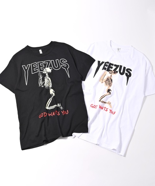 ROCK STE(ロクステ)の「Yeezus イーザス 半袖Tシャツ(Tシャツ/カットソー・メンズ・ホワイト/ブラック/ブラック系その他2/ホワイト系その他4/ブラック系その他3・M/L/XL)」の17枚目の写真