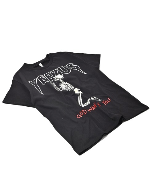 ROCK STE(ロクステ)の「Yeezus イーザス 半袖Tシャツ(Tシャツ/カットソー・メンズ・ホワイト/ブラック/ブラック系その他2/ホワイト系その他4/ブラック系その他3・M/L/XL)」の8枚目の写真