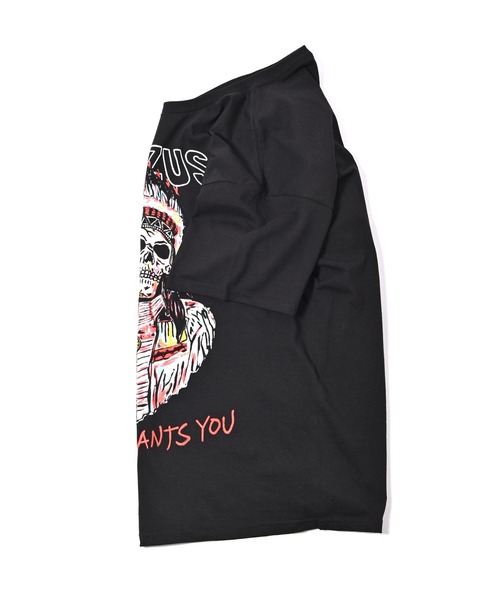 ROCK STE(ロクステ)の「Yeezus イーザス 半袖Tシャツ(Tシャツ/カットソー・メンズ・ホワイト/ブラック/ブラック系その他2/ホワイト系その他4/ブラック系その他3・M/L/XL)」の15枚目の写真