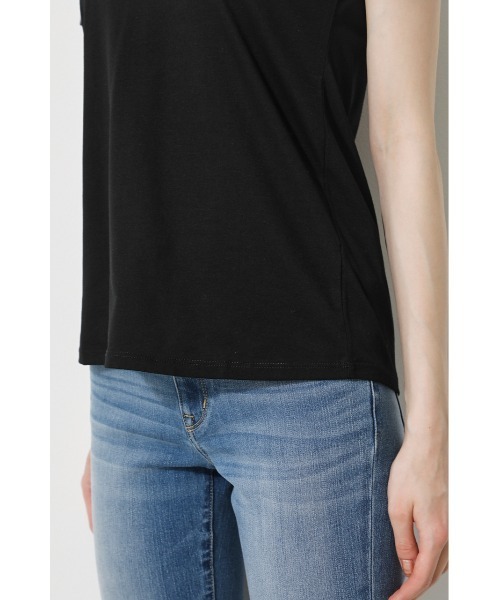 PLAGE★Basic short sleeve top★ベーシック ショートスリーブ AZUL by moussy（アズールバイマウジー）の「BASIC SHORT SLEEVE