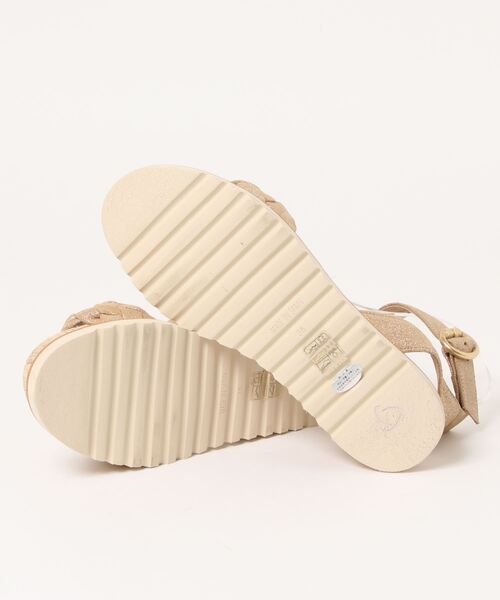 kanna（カンナ）の「ハクレザーメッシュサンダル（サンダル・レディース・ゴールド・38）」の4枚目の写真