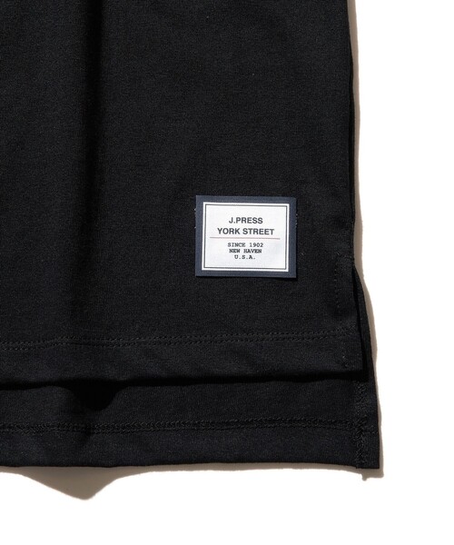 J.PRESS YORK STREET(ジェイプレスヨークストリート)の「【UNISEX】 カレッジ Tシャツ(Tシャツ/カットソー・メンズ・ホワイト系/ブラック系・SMALL/MEDIUM/LARGE)」の6枚目の写真