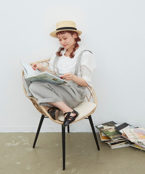 MERLOT（メルロー）の「麦わらカンカン帽（ハット・レディース・ナチュラル・FREE）」の10枚目の写真